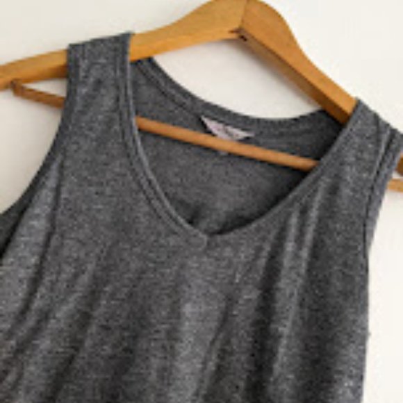 Athleta Dark Gray Layered Tank Top Size XS - Picture 7 of 8